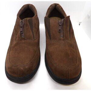 Cobbie Cuddlers Women's Casual Brown Suede Slip On Shoe 10W NEW